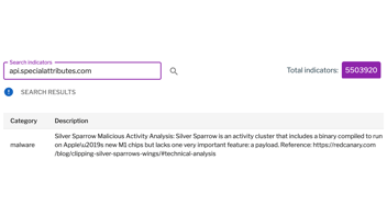 Silver Sparrow macOS malware detection with Uptycs