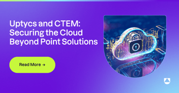 Uptycs CTEM platform dashboard