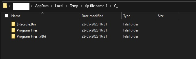 Cyclops ransomware / stealer Inside zip file
