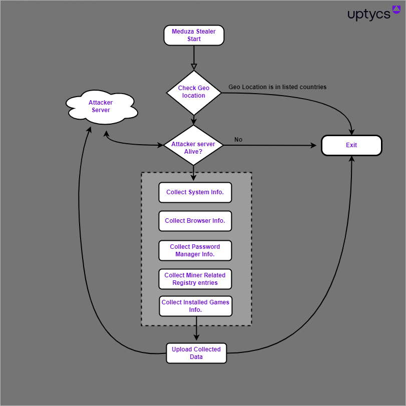 Figure 5: Meduza work flow