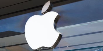 apple logo hero image