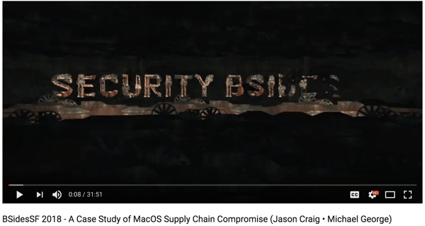 Security BSIDES SF 2018