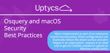 osquery and macos security best practices hero image