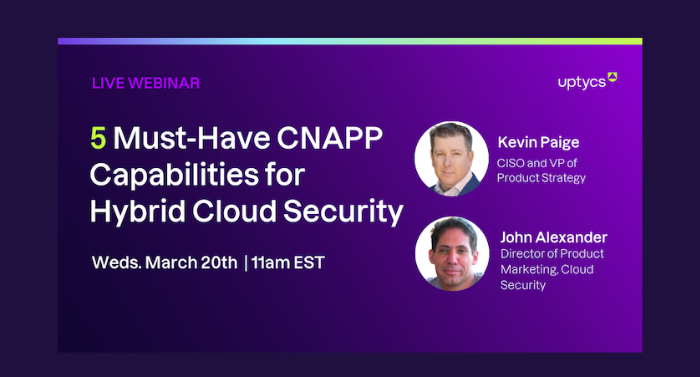 5 Must-Have CNAPP webinar event page