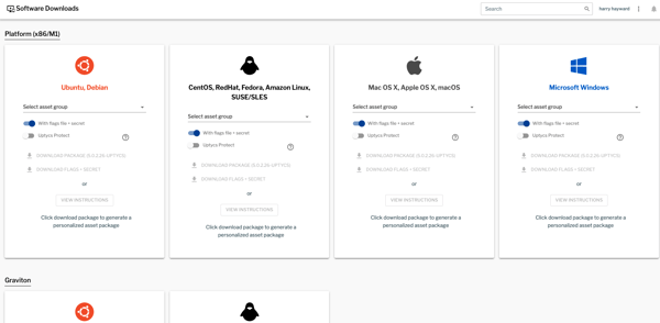Uptycs Log4j Softward Downloads