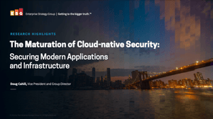 Uptycs _ ESG Report_The Maturation of Cloud-native Security