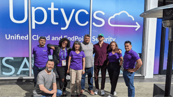 uptycs team group photo hero image