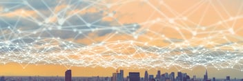 interconnected cloud skyline hero image