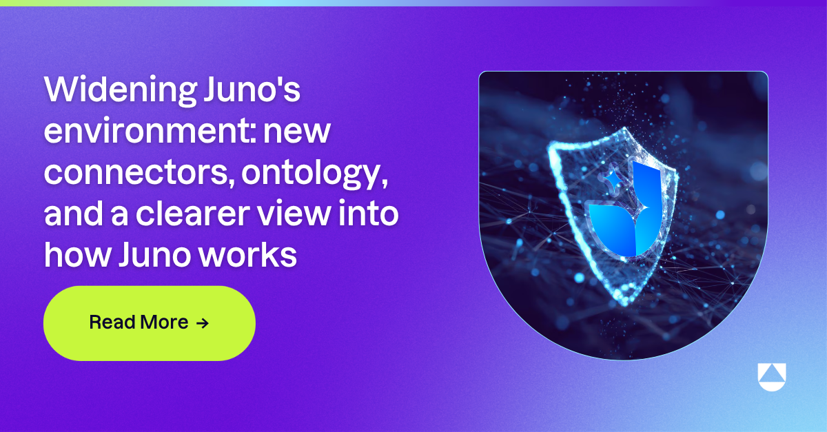 Widening Juno's environment: new connectors, ontology, and a clearer view into how Juno works