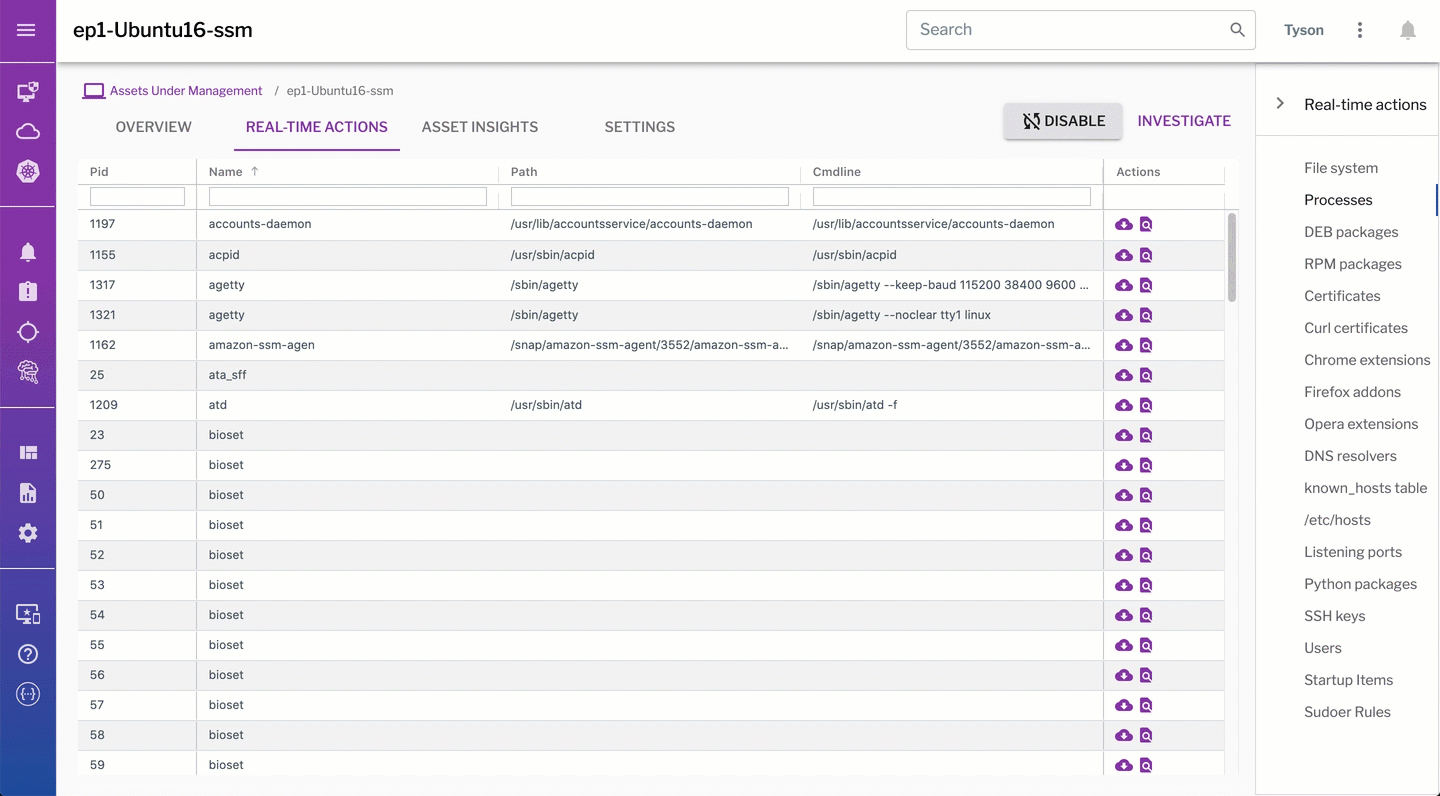 Solution - Insight _ Inventory - Section 3 - real-time actions