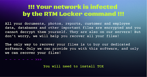 RTM Locker Ransomware as a Service (RaaS) Now Suits Up for Linux Architecture