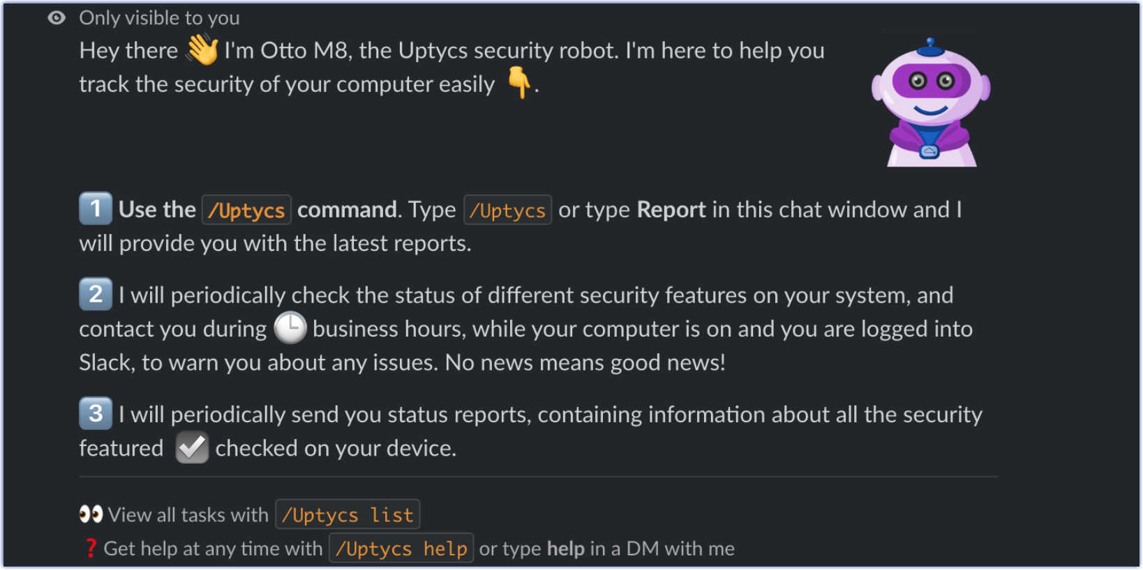 Enhance Endpoint Device Security With Uptycs Otto M8 Slack Integration